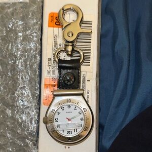 Marlboro Miles Reward CROTON Quartz Clip on Belt Watch Compass (NEW)